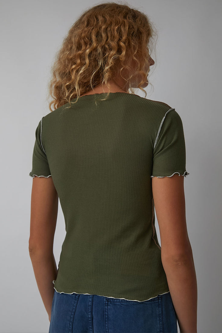 Baserange Vein Tee in Conto Green