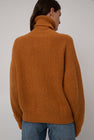 Baserange Mea Turtleneck in Clair Orange