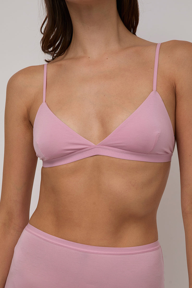 Baserange Mississippi Bra in Doro Pink