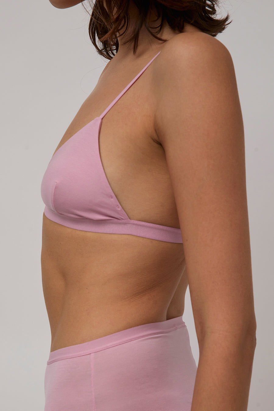 Baserange Mississippi Bra in Doro Pink