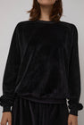 Baserange Rim Raglan Sweatshirt in Black