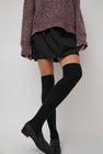 Baserange Overknee Socks in Black