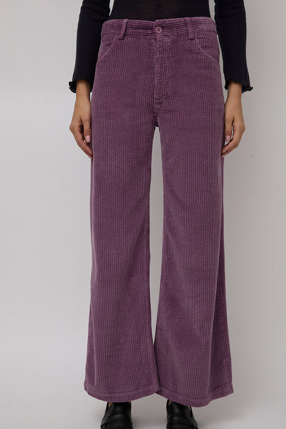Baserange Tajo Wide Pants in Cue Purple