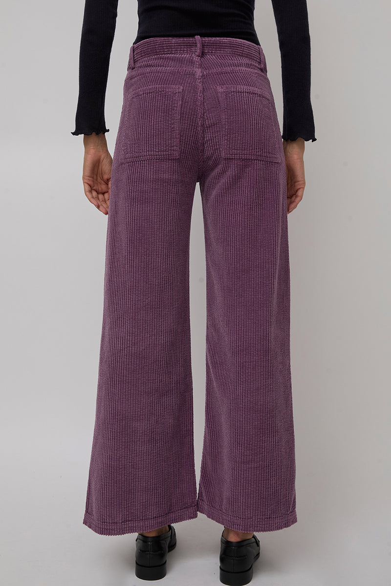 Baserange Tajo Wide Pants in Cue Purple