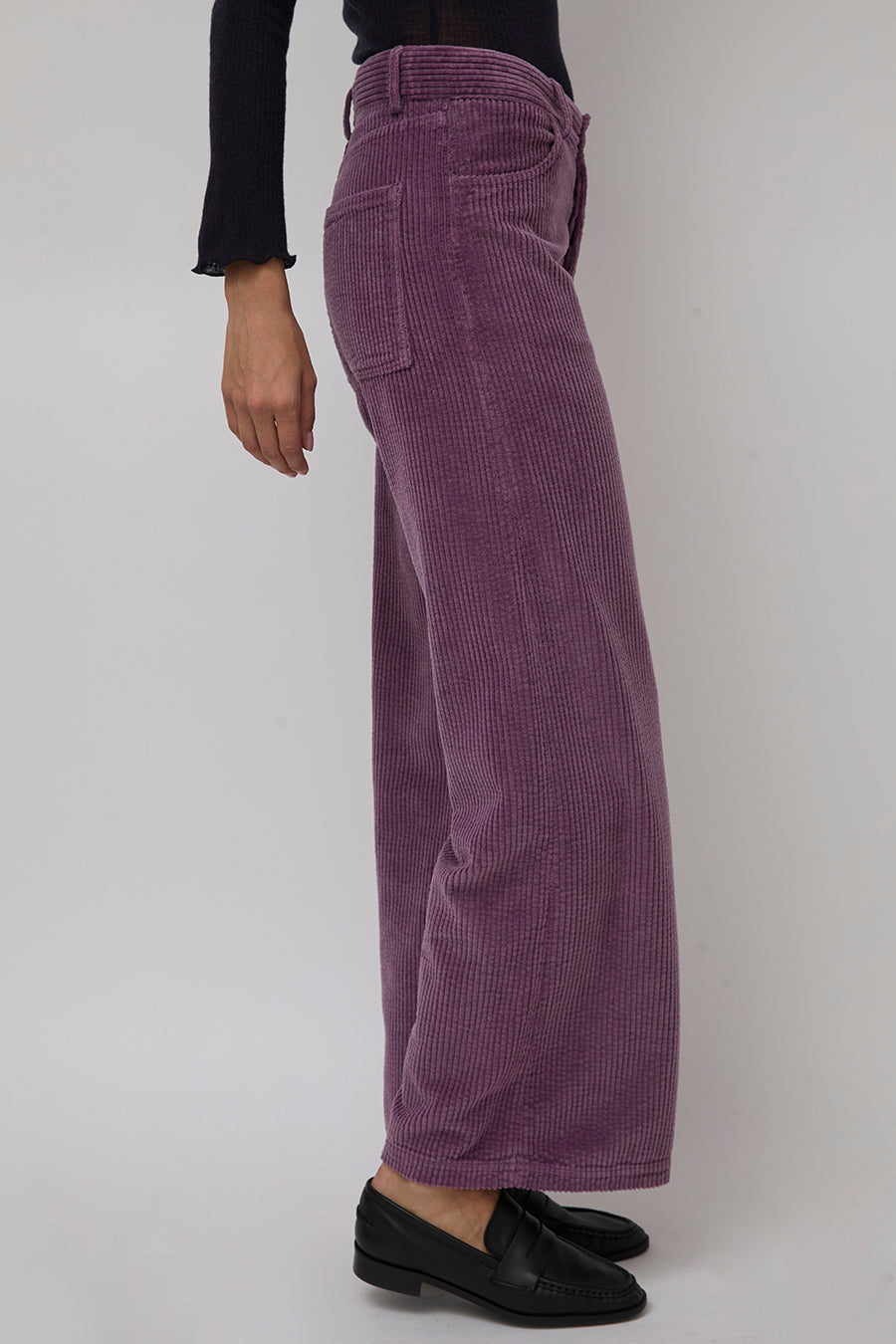 Baserange Tajo Wide Pants in Cue Purple