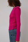 Baserange Vein Long Sleeve Tee in York Pink
