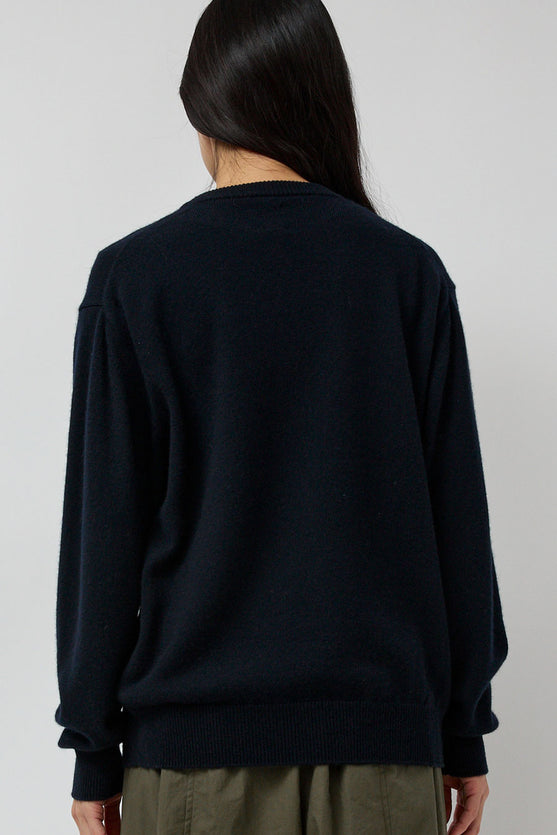 Batoner Innocent Cashmere Crewneck in Navy