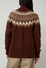 Batoner Nordic Mohair Turtleneck in Brown