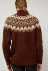 Batoner Nordic Mohair Turtleneck in Brown