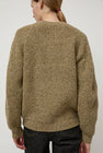 Batoner Tweed Signature Crewneck in Olive