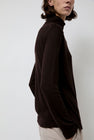 Black Crane Wool Turtle Neck in Cacao