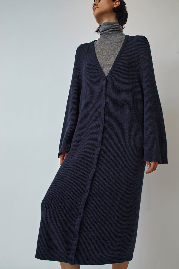Ready & Ribbed Long Cardi