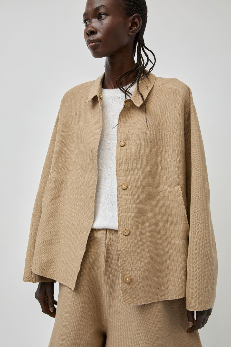 Boboutic Choosing Jacket in Warm Taupe