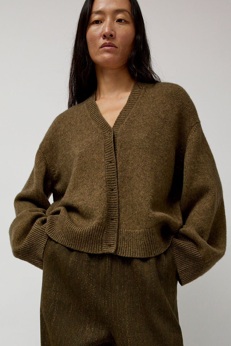 Boboutic Climbing Flax Cardigan in Olive