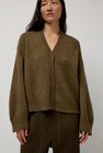 Boboutic Climbing Flax Cardigan in Olive