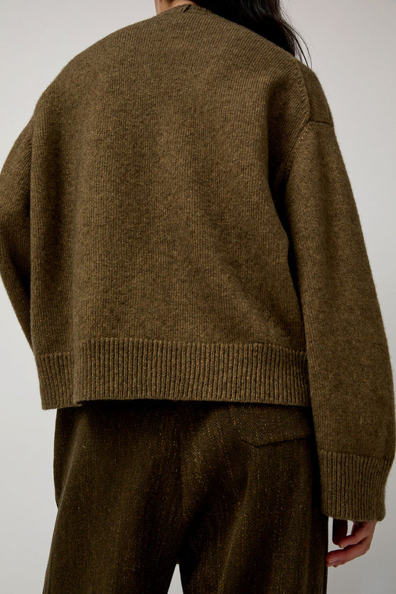 Boboutic Climbing Flax Cardigan in Olive