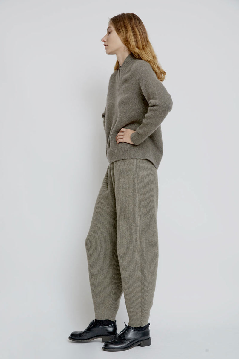Boboutic Gemini Ribbed Pants in Lichen