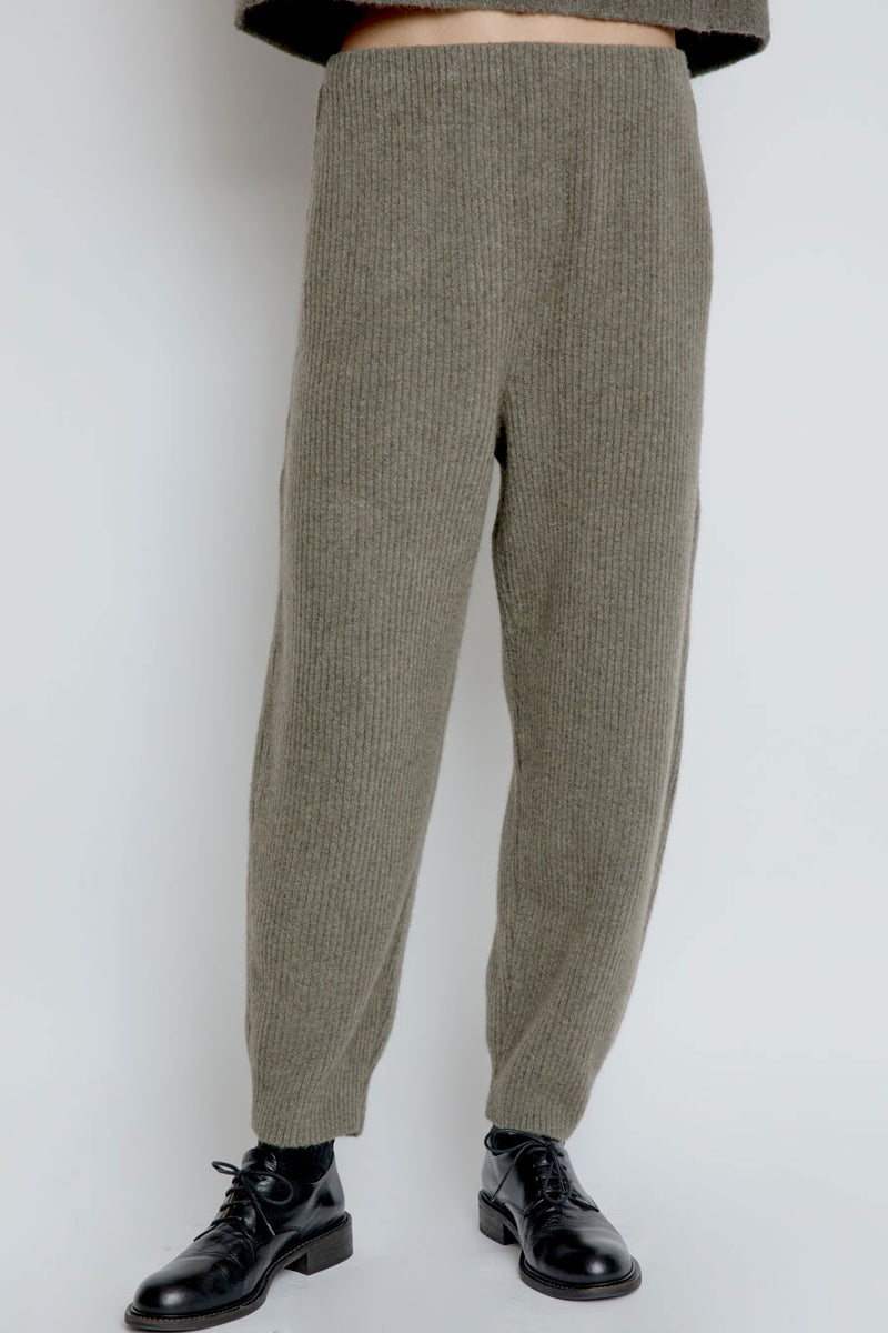 Boboutic Gemini Ribbed Pants in Lichen