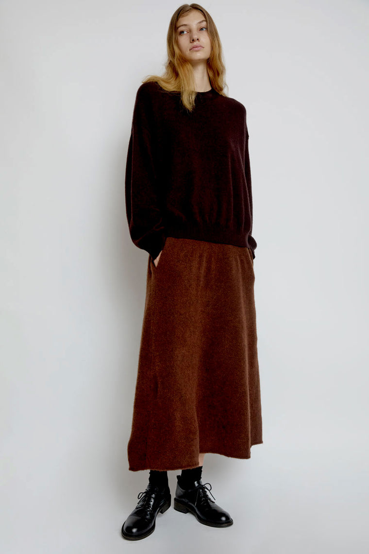 Boboutic Gemini Skirt in Chestnut