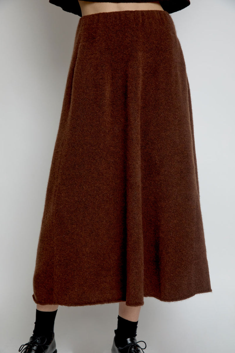 Boboutic Gemini Skirt in Chestnut