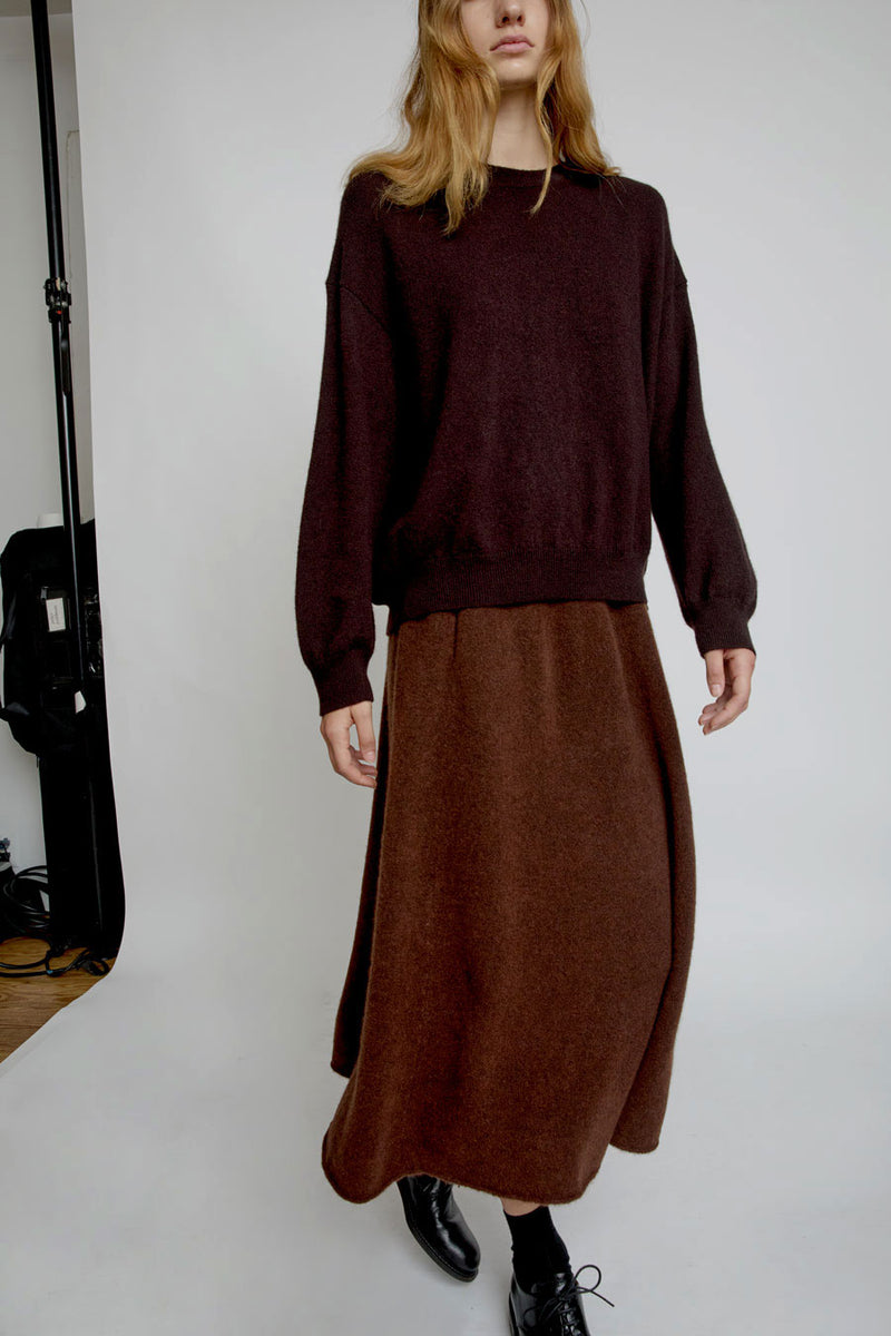 Boboutic Gemini Skirt in Chestnut