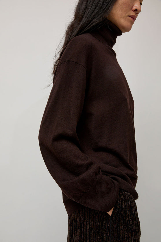 Boboutic La Base Turtleneck in Brown