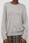 Boboutic Silk and Cashmere Sweater in Grey and Pink