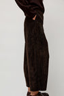 Boboutic Velvet Rib Trousers in Brown