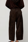 Boboutic Velvet Rib Trousers in Brown