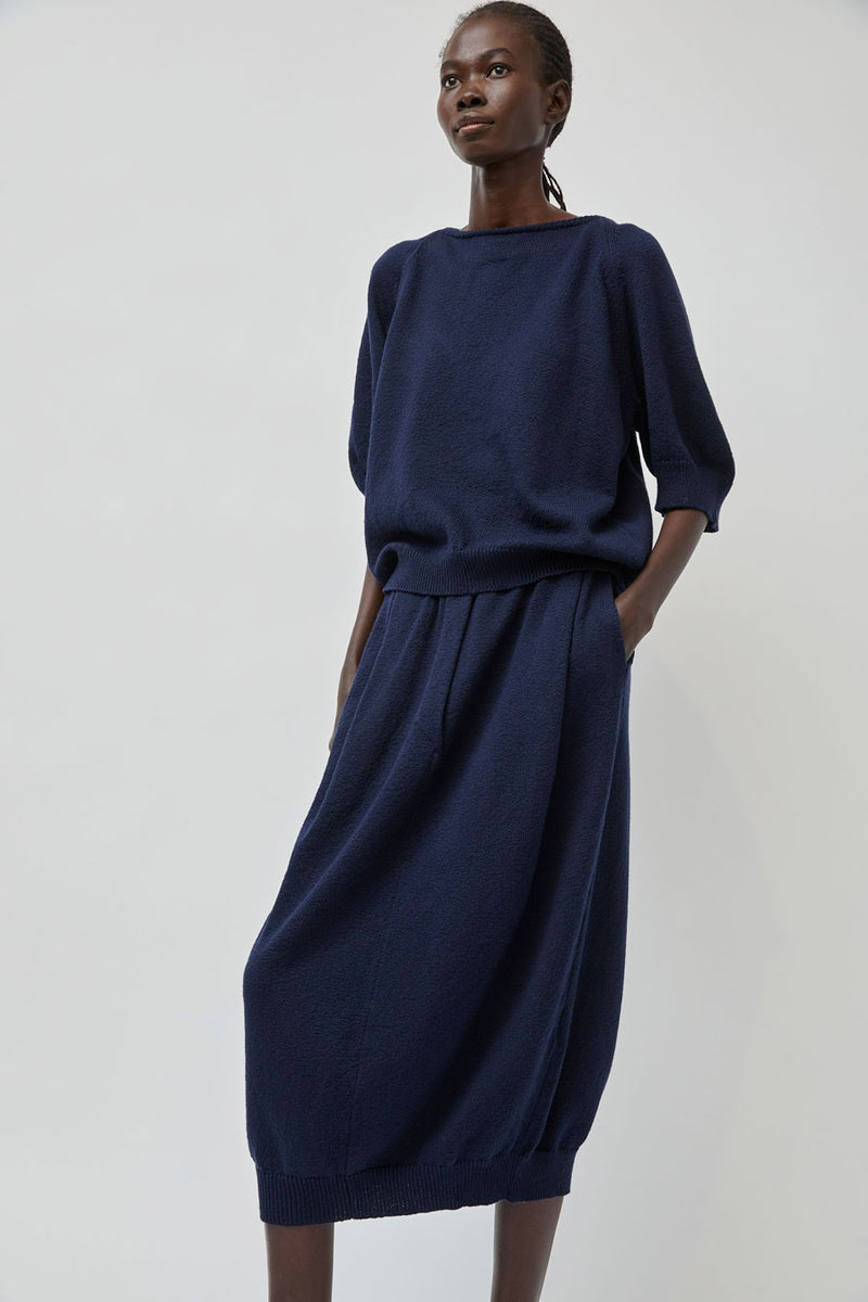 Boboutic Winking Skirt in Navy