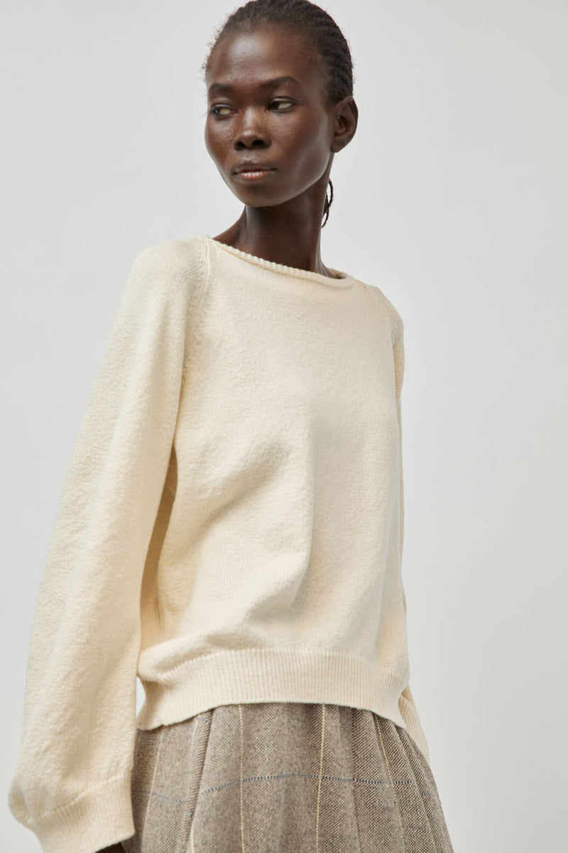 Boboutic Winking Sweater in Milk