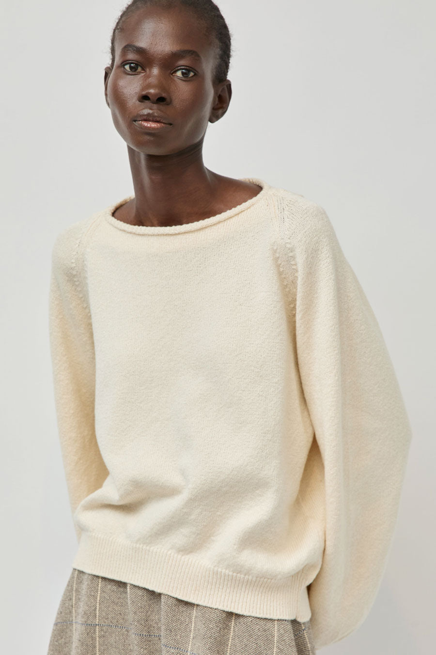 Boboutic Winking Sweater in Milk