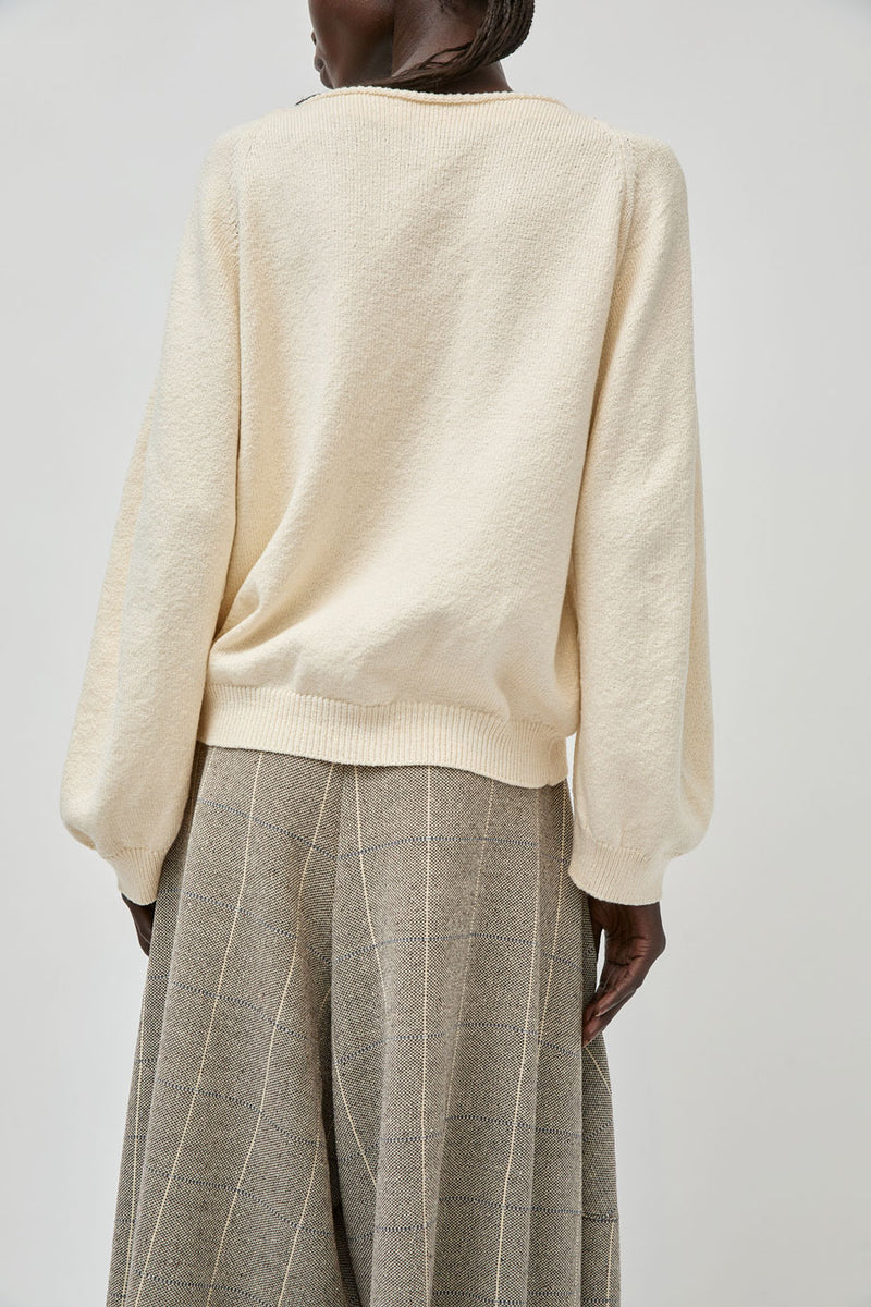 Boboutic Winking Sweater in Milk