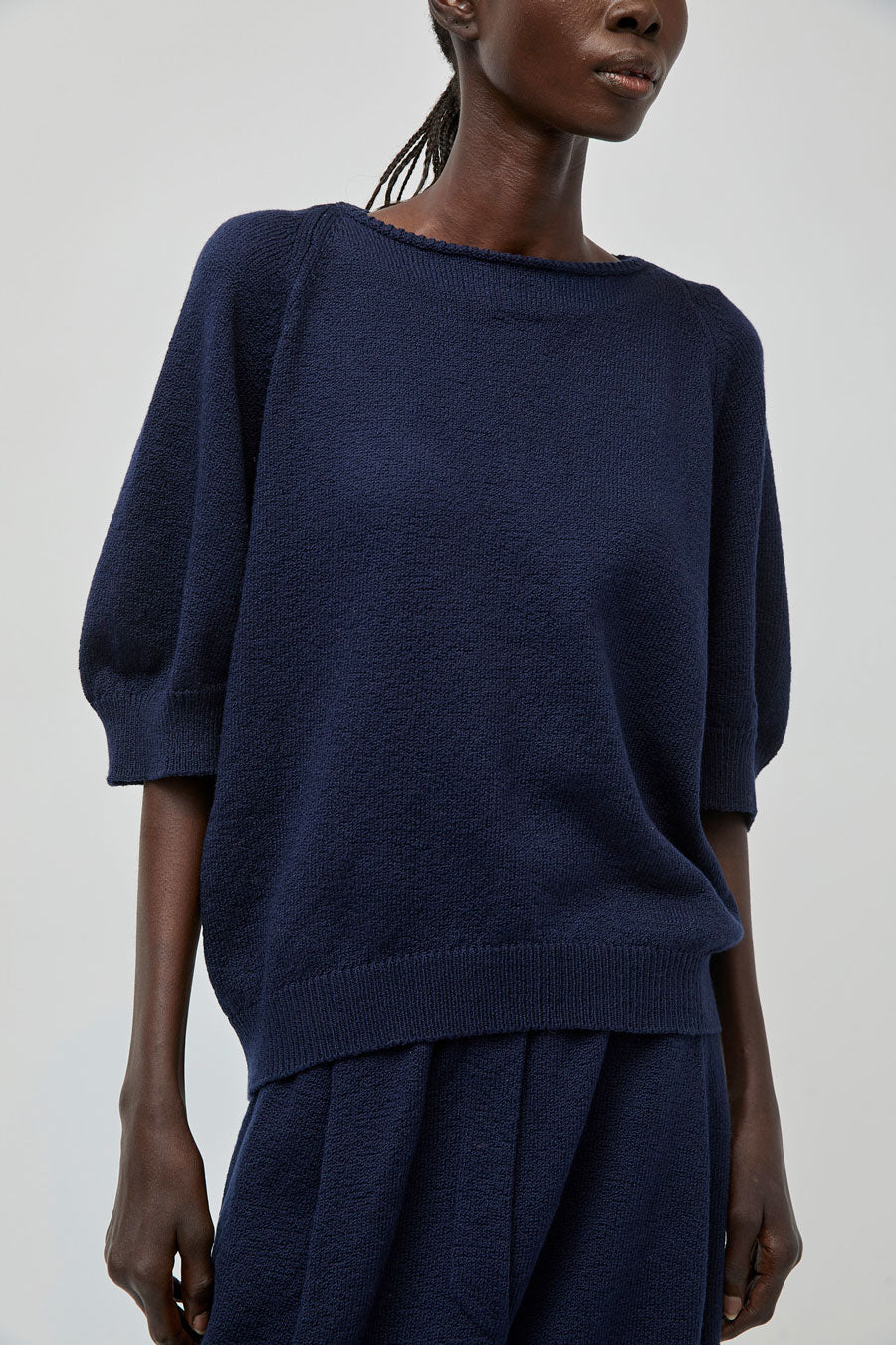 Boboutic Winking T-Shirt in Navy