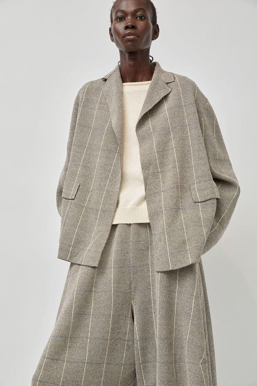 Boboutic Writing Jacket in Light Tweed