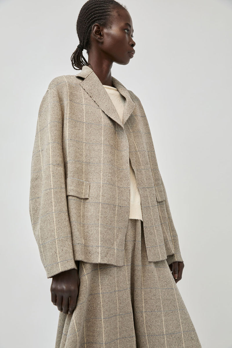 Boboutic Writing Jacket in Light Tweed
