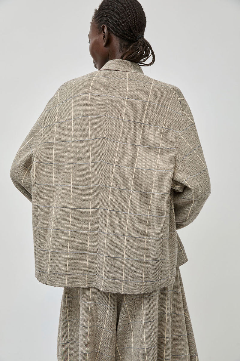 Boboutic Writing Jacket in Light Tweed