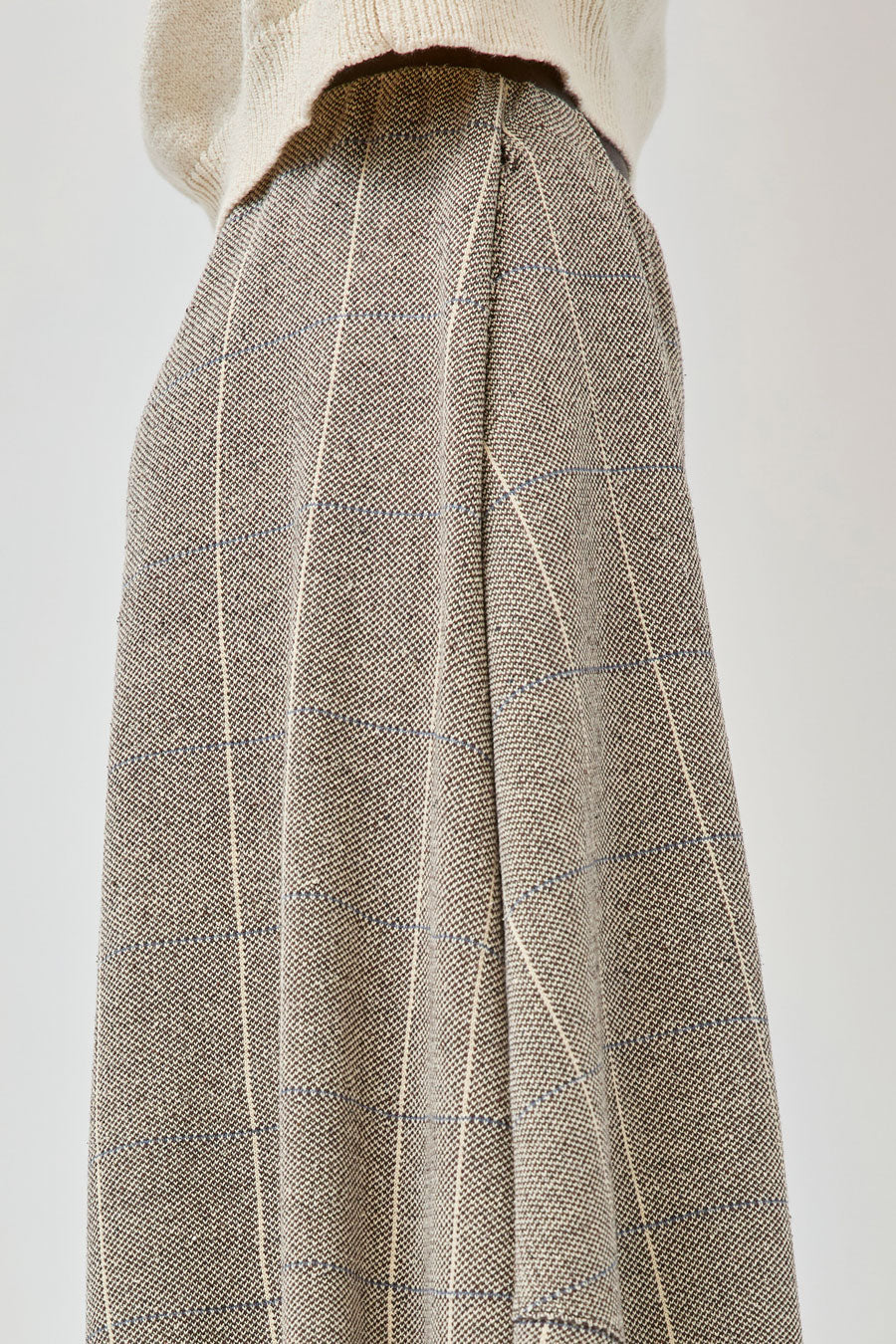 Boboutic Writing Skirtpants in Light Tweed
