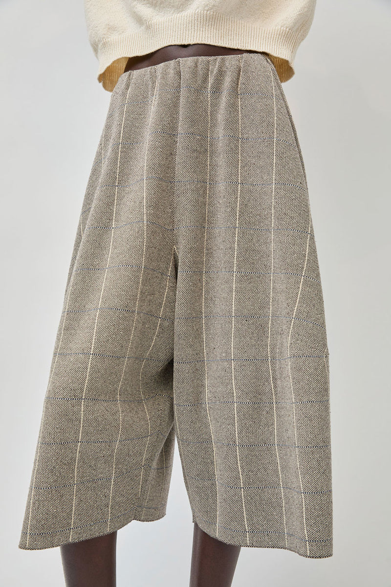 Boboutic Writing Skirtpants in Light Tweed