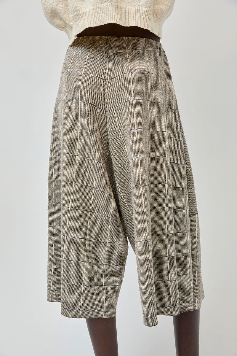 Boboutic Writing Skirtpants in Light Tweed