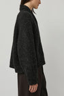 CORDERA Baby Alpaca Cardigan in Anthracite