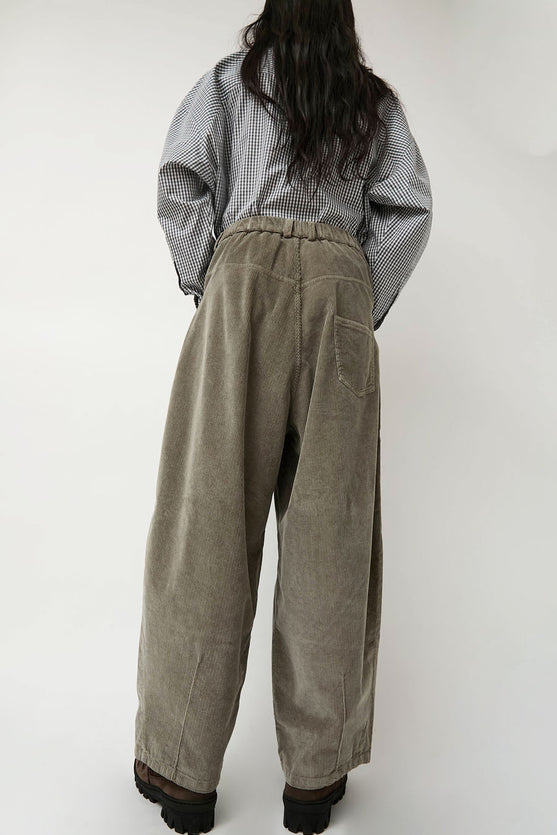 CORDERA Corduroy Baggy Pants in Cobblestone – No.6 Store