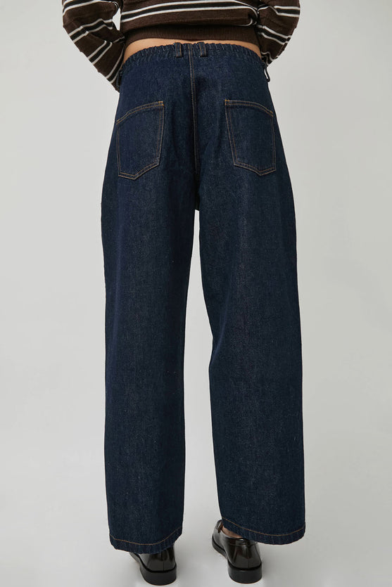 CORDERA Denim Straight Pants in Indigo