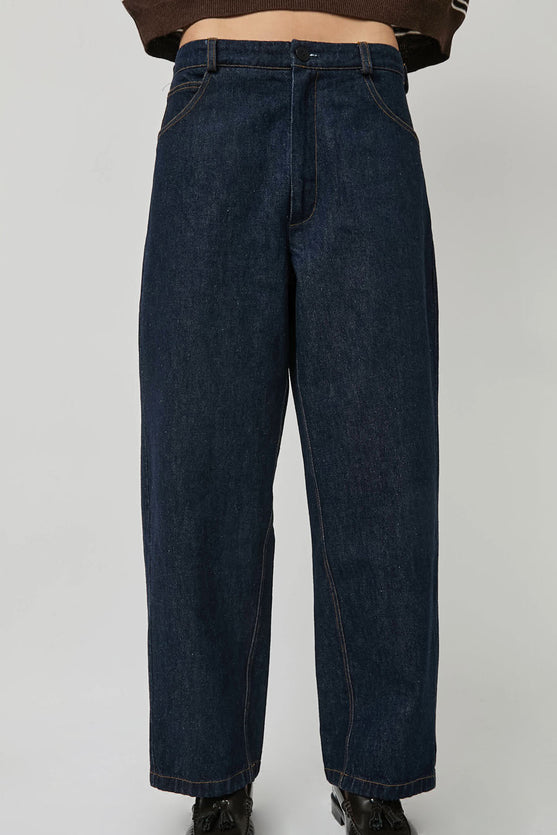 CORDERA Denim Straight Pants in Indigo