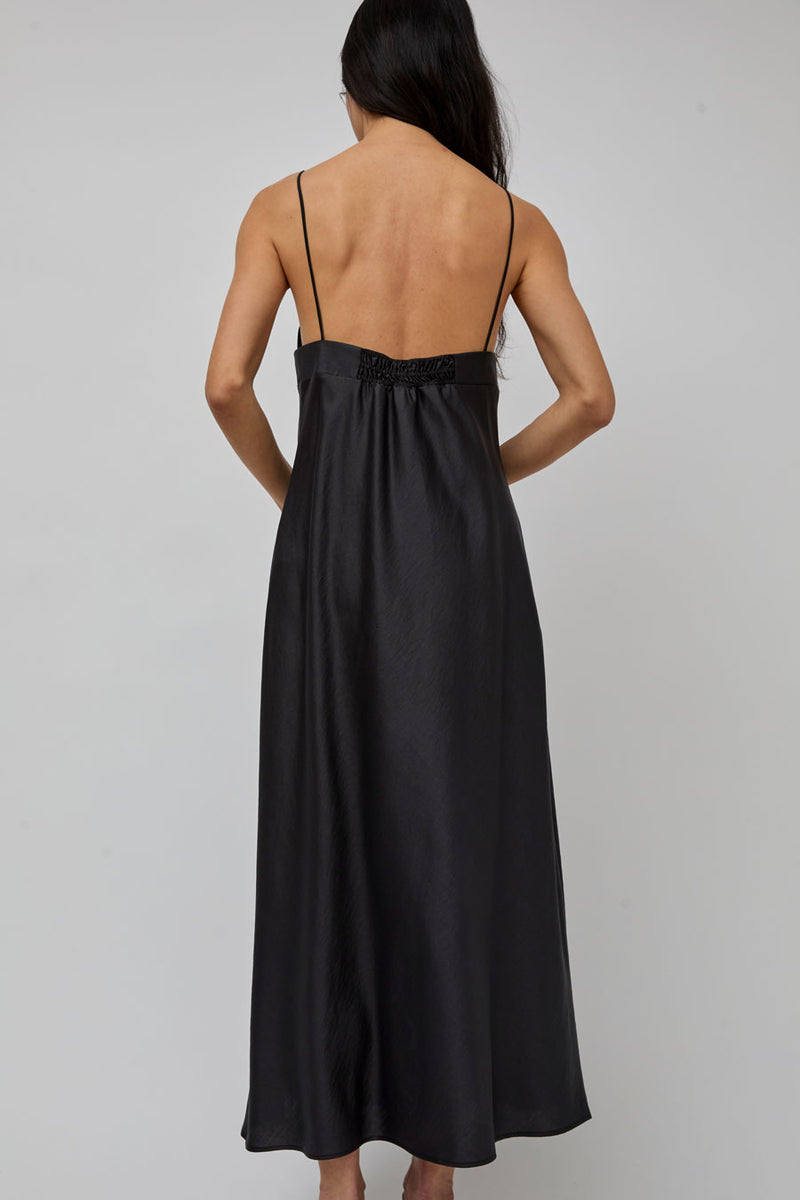 CORDERA Heart-Shaped Dress in Espresso