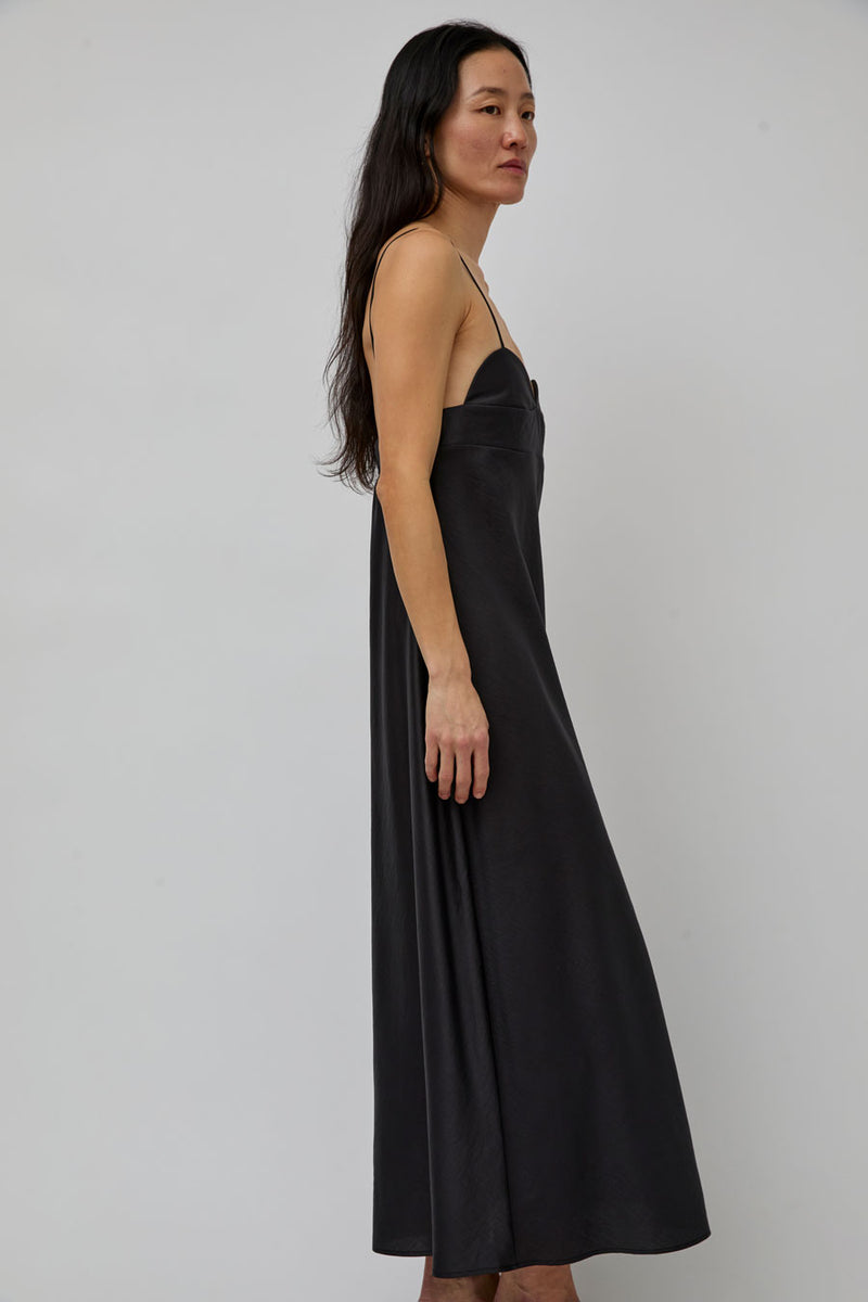 CORDERA Heart-Shaped Dress in Espresso