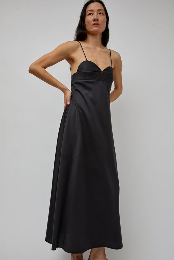 CORDERA Heart-Shaped Dress in Espresso No.6 Store CORDERA Heart-Shaped Dress in Espresso No.6 Store