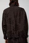 CORDERA Jacquard Shirt in Dark Brown