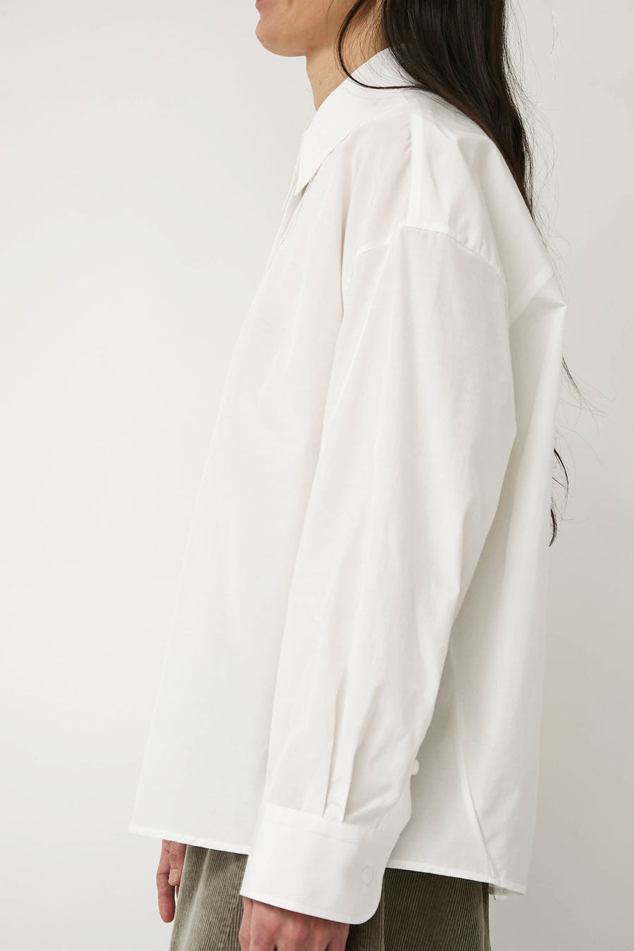 CORDERA Lace Shirt in White