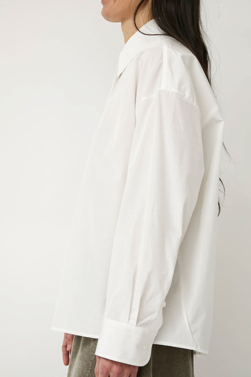 CORDERA Lace Shirt in White